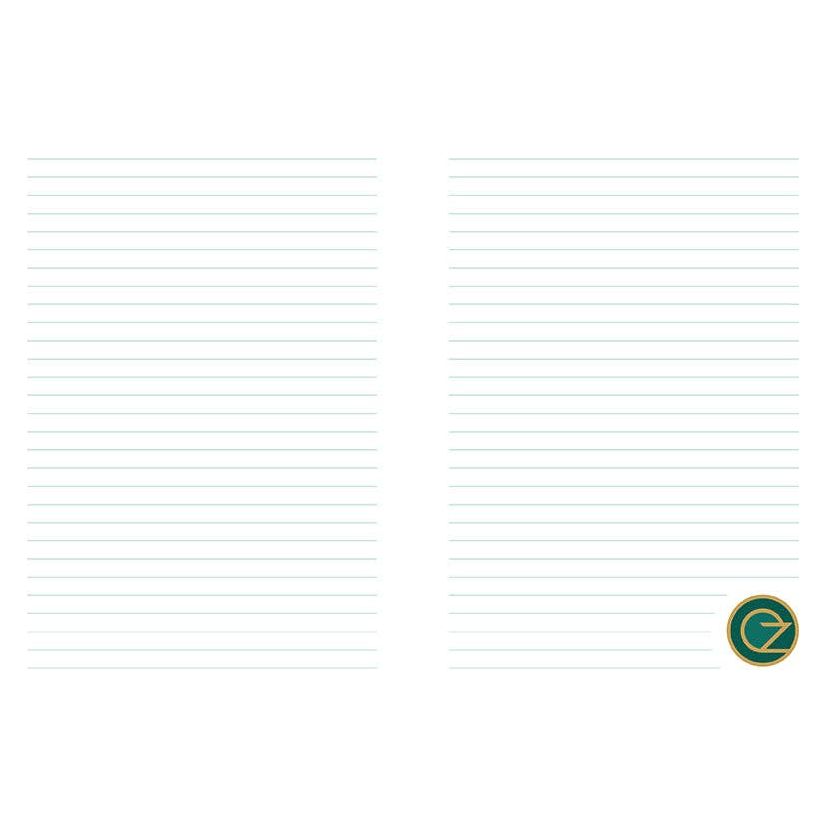 Wicked: Emerald City Journal with Ribbon Charm