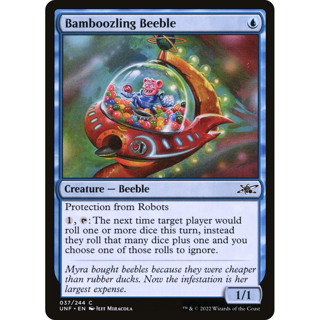 Bamboozling Beeble (UNF-037) - Unfinity Foil