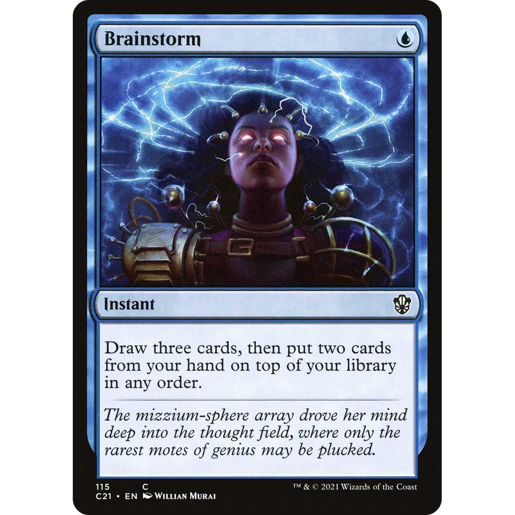 Brainstorm (C21-115) - Commander 2021