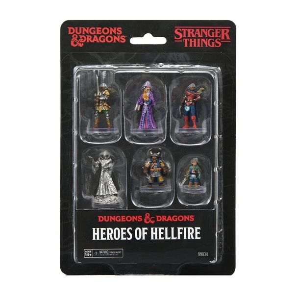 Dungeons & Dragons: Stranger Things - Welcome to the Hellfire Club Miniatures