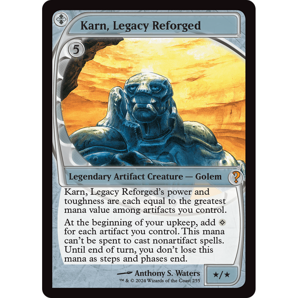 Karn, Legacy Reforged (Future Sight) (MB2-255) - Mystery Booster 2 Foil