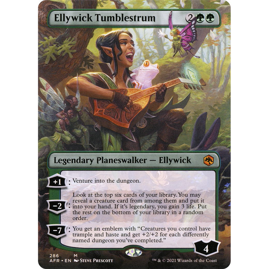 Ellywick Tumblestrum (Borderless) (AFR-286) - Adventures in the Forgotten Realms (Borderless)