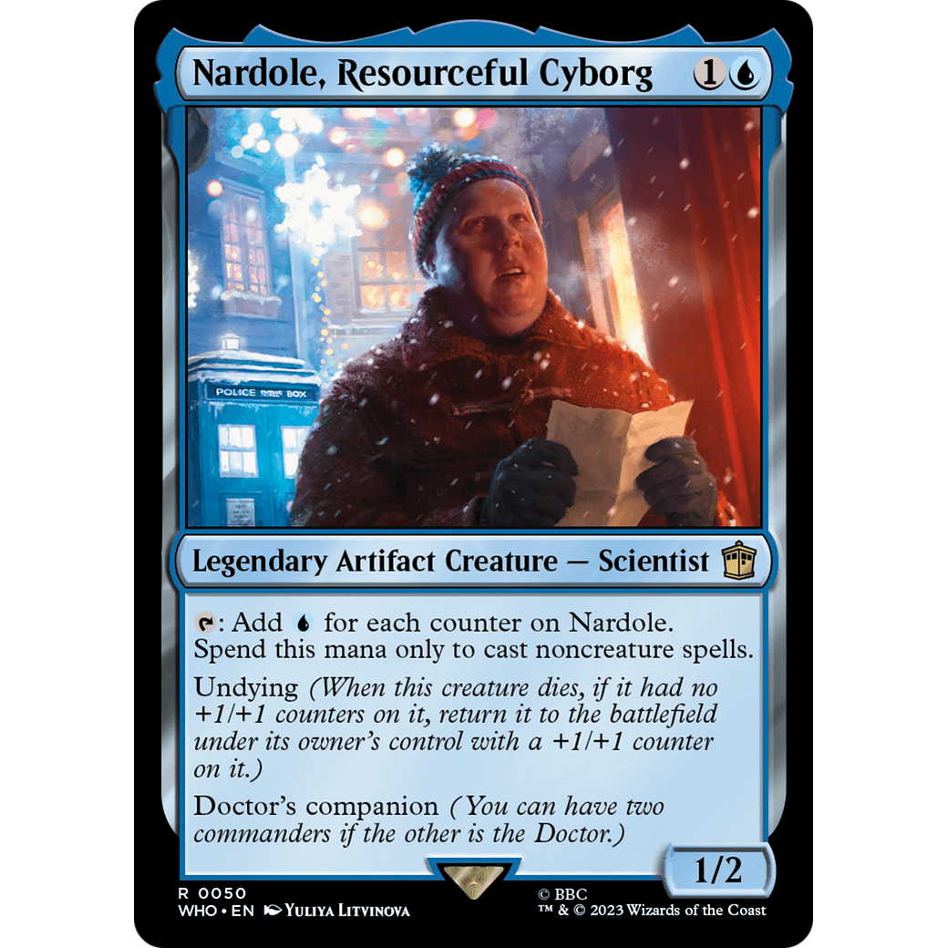 Nardole, Resourceful Cyborg (WHO-050) - Doctor Who