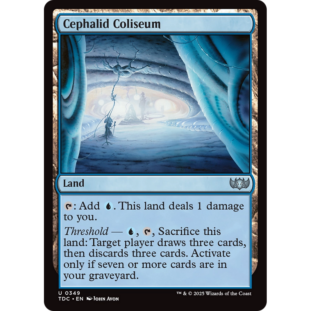 Cephalid Coliseum (TDC-349) - Commander: Tarkir: Dragonstorm