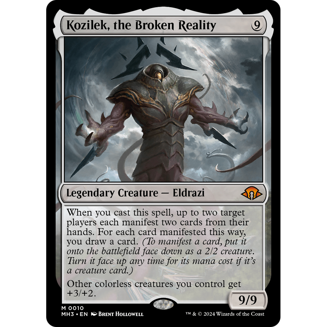 Kozilek, the Broken Reality (MH3-010) - Modern Horizons 3 Foil