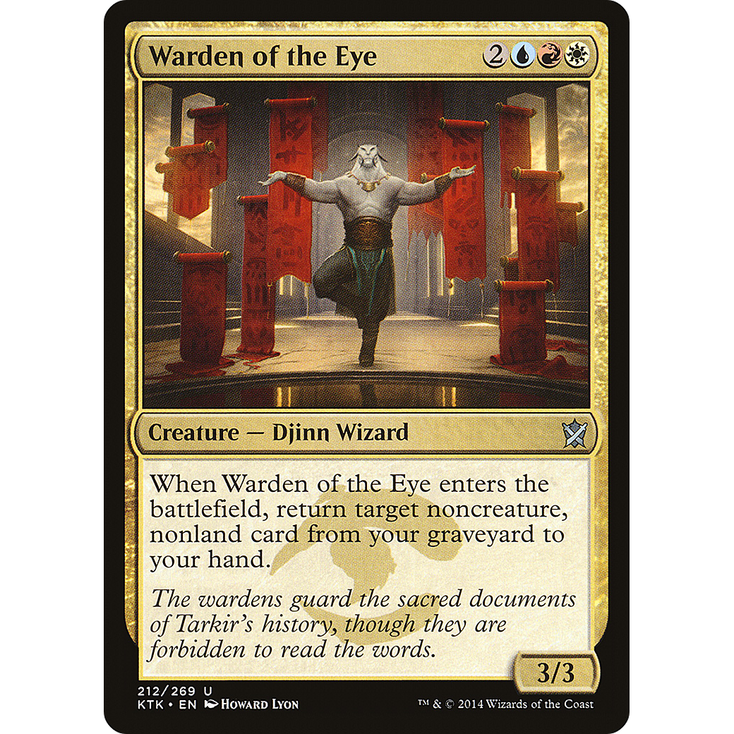 Warden of the Eye (KTK-212) - Khans of Tarkir