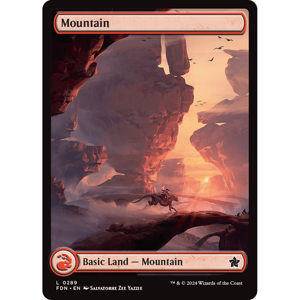 Mountain (FDN-289) - Foundations Foil