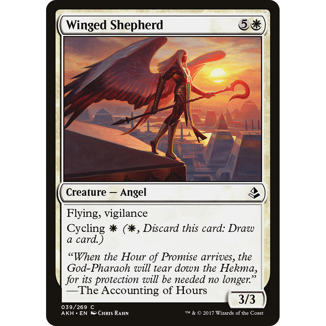 Winged Shepherd (AKH-039) - Amonkhet Foil
