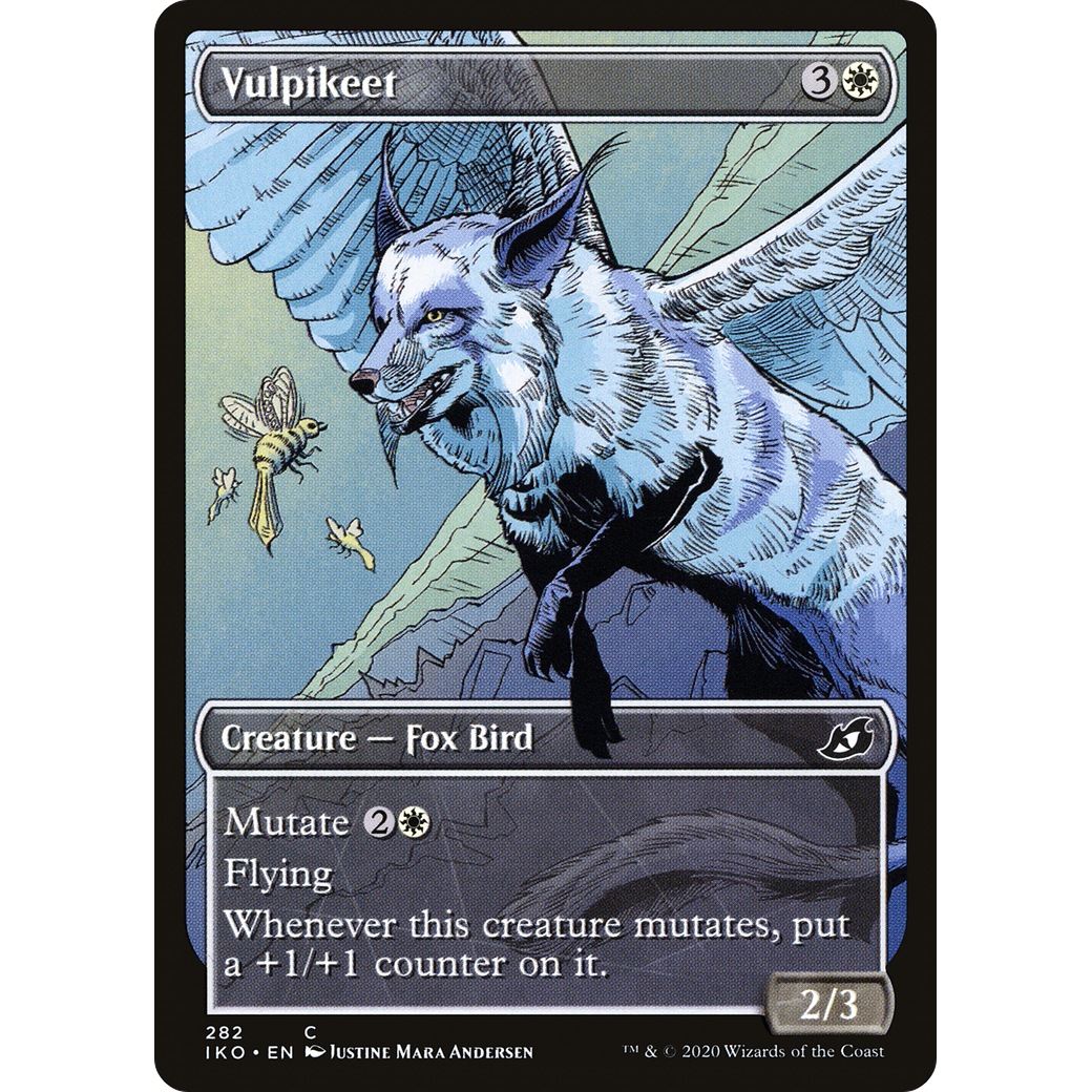 Vulpikeet (Showcase) (IKO-282) - Ikoria: Lair of Behemoths: (Showcase)
