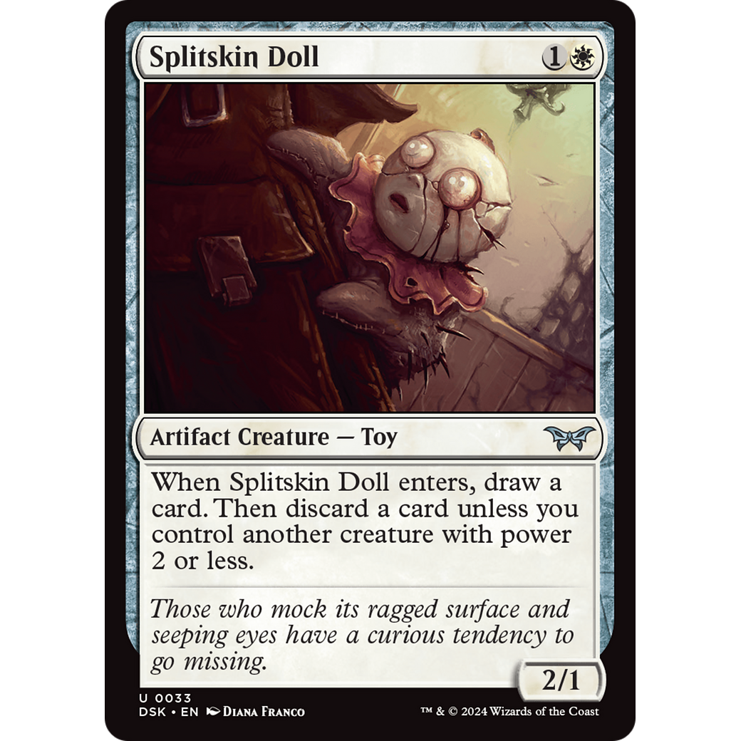 Splitskin Doll (DSK-033) - Duskmourn: House of Horror Foil