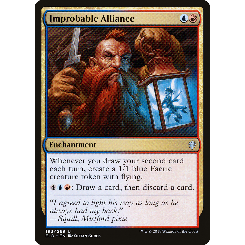 Improbable Alliance (ELD-193) - Throne of Eldraine