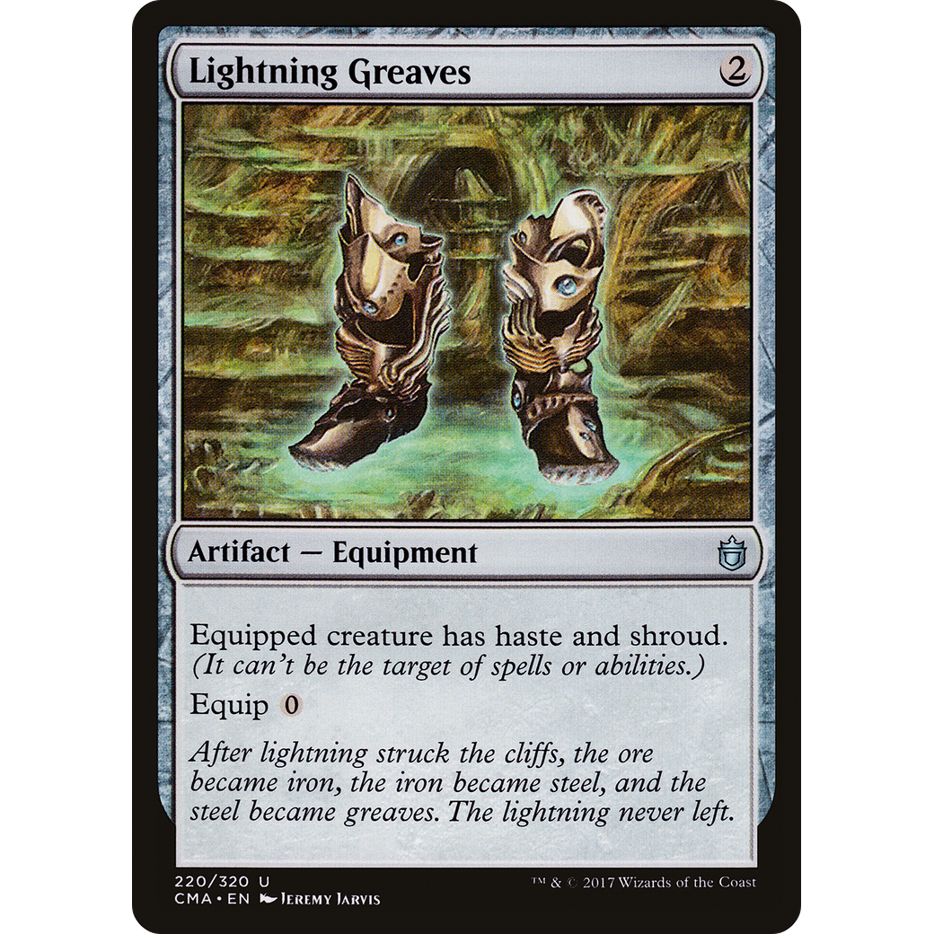 Lightning Greaves (CMA-220) - Commander Anthology