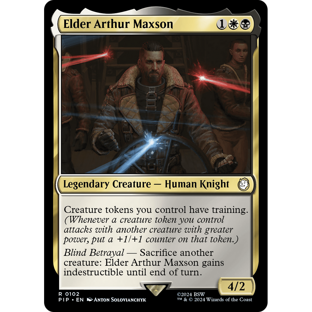 Elder Arthur Maxson (PIP-102) - Fallout Foil