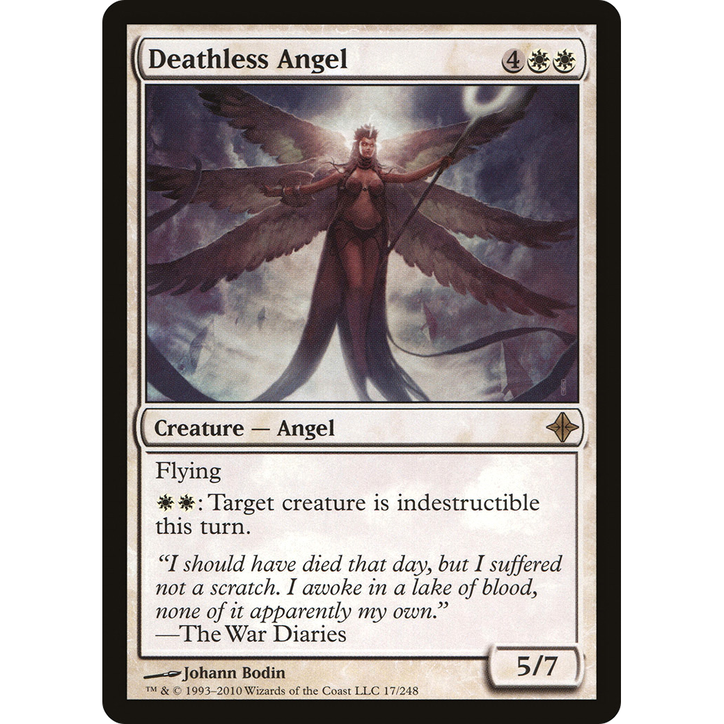 Deathless Angel (ROE-017) - Rise of the Eldrazi Foil