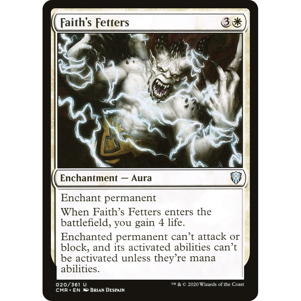 Faith's Fetters (CMR-020) - Commander Legends