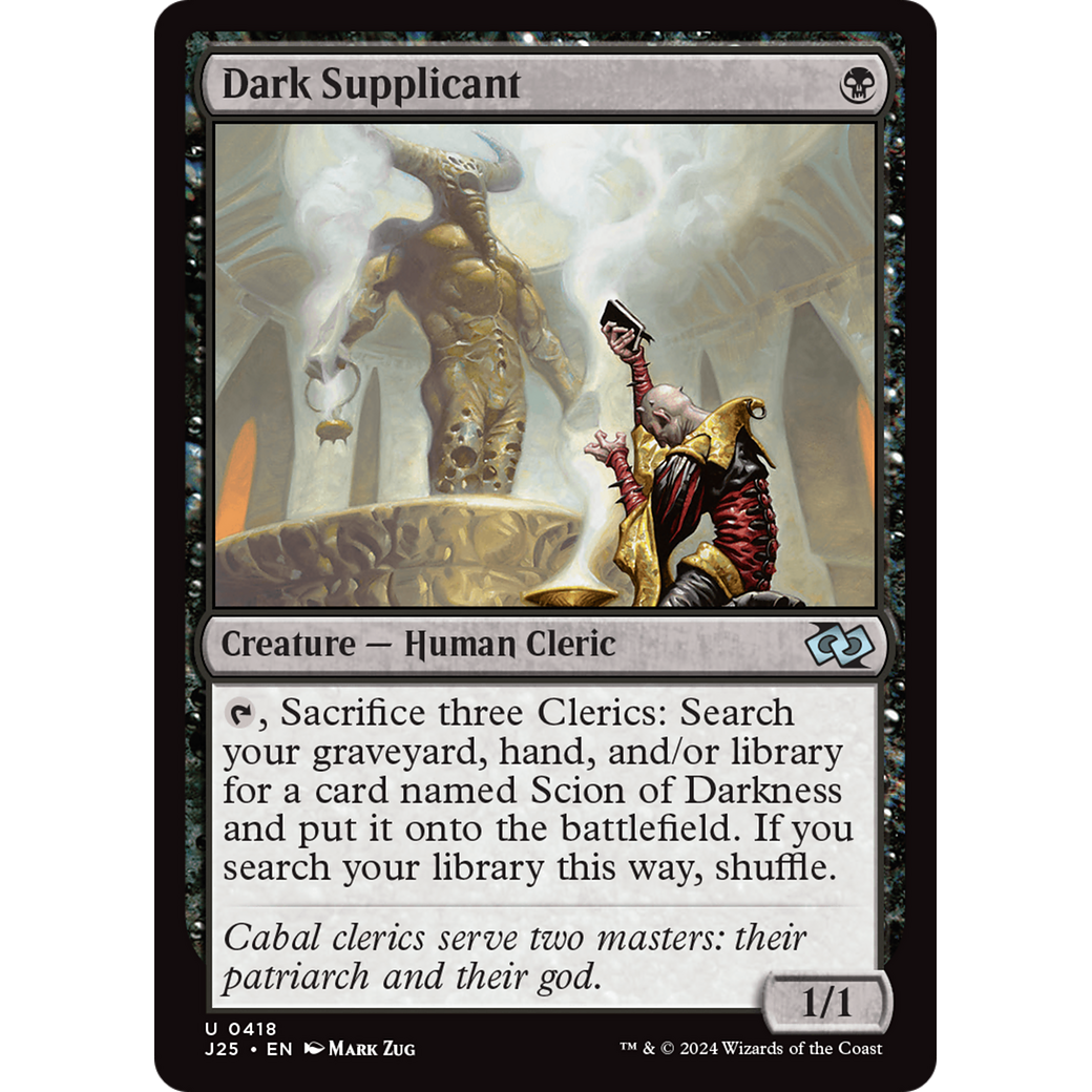 Dark Supplicant (J25-418) - Foundations Jumpstart