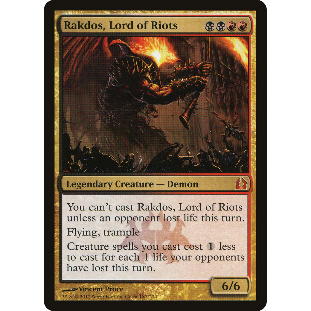 Rakdos, Lord of Riots (RTR-187) - Return to Ravnica