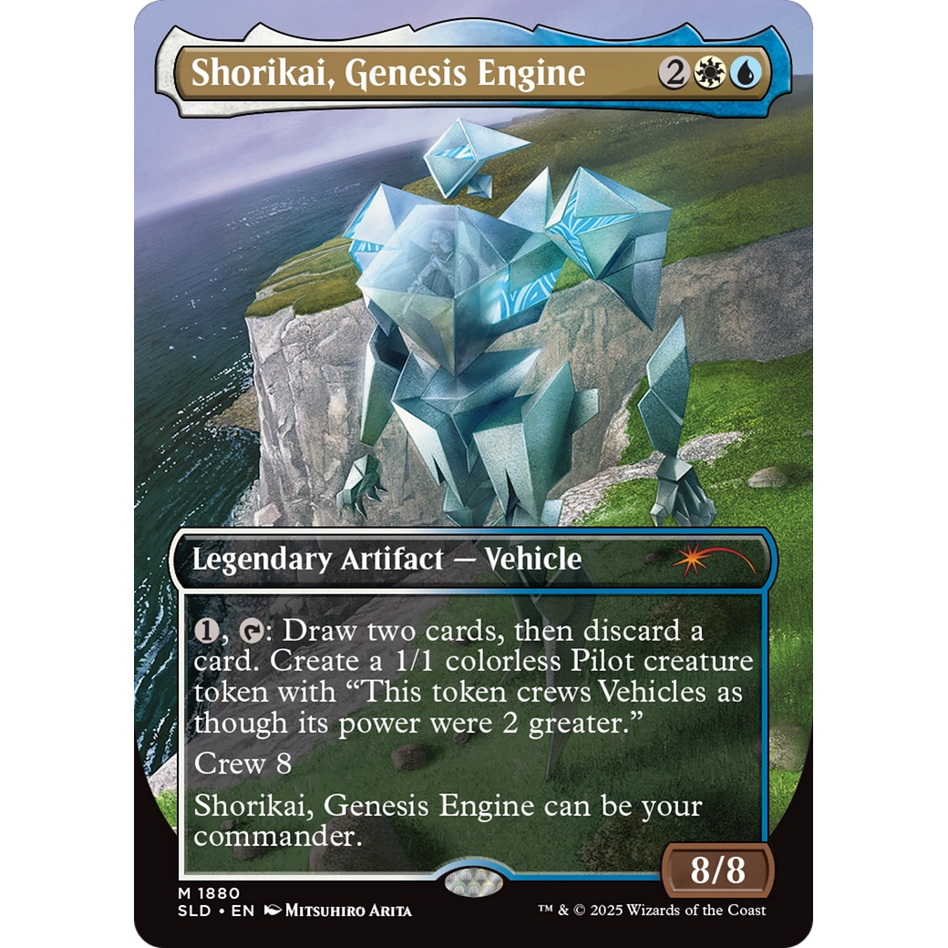 Shorikai, Genesis Engine (SLD-1880) - Secret Lair Drop (Borderless)