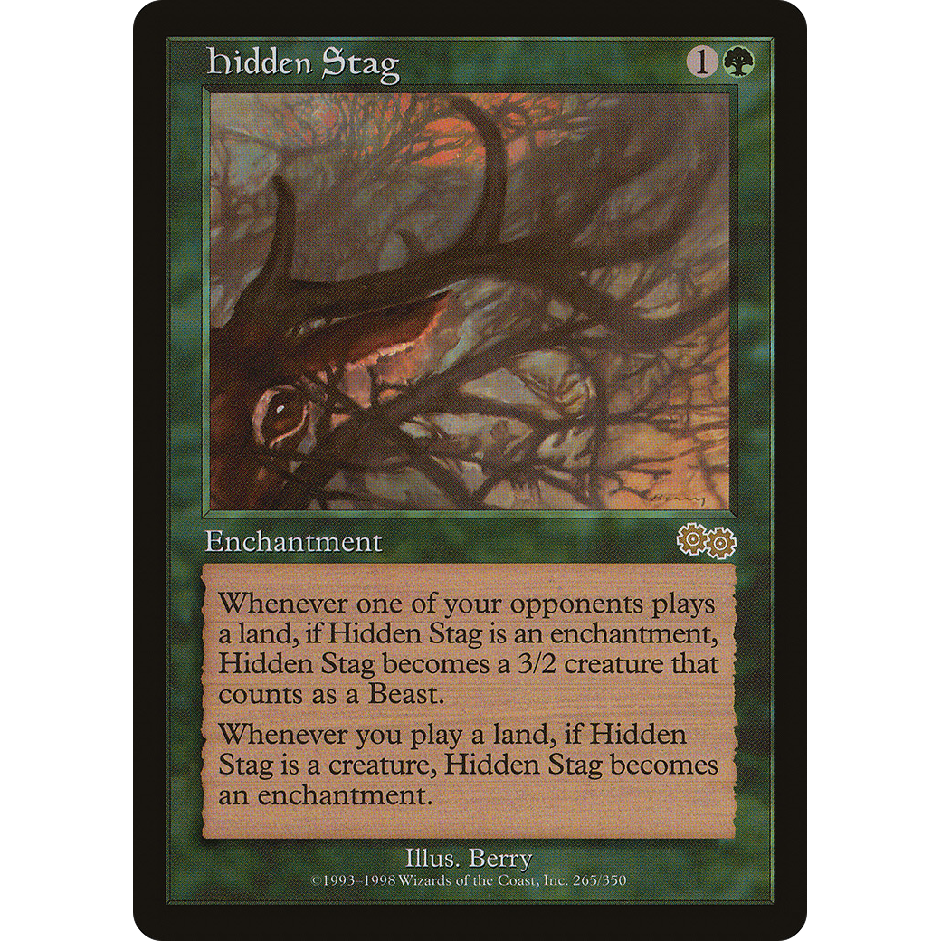 Hidden Stag (USG-265) - Urza's Saga