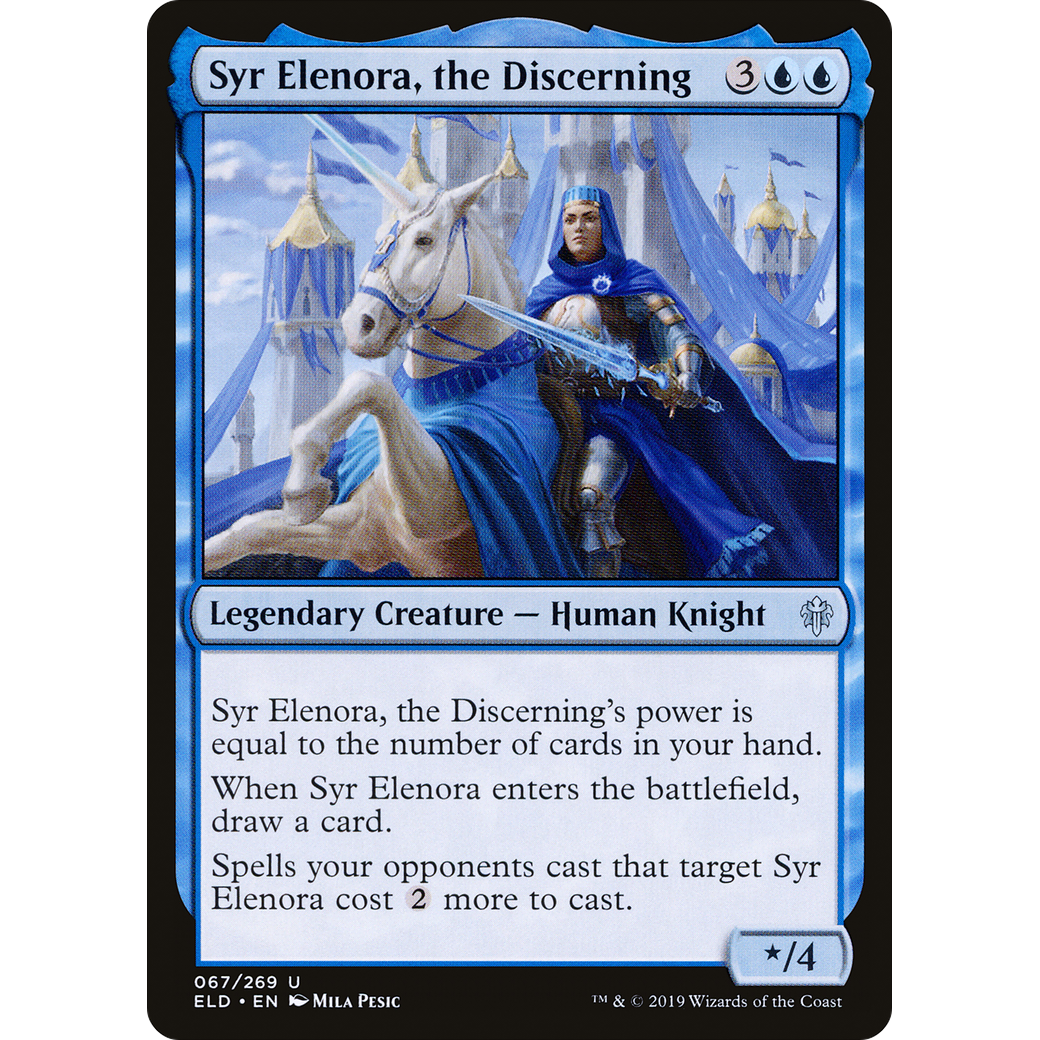 Syr Elenora, the Discerning (ELD-067) - Throne of Eldraine