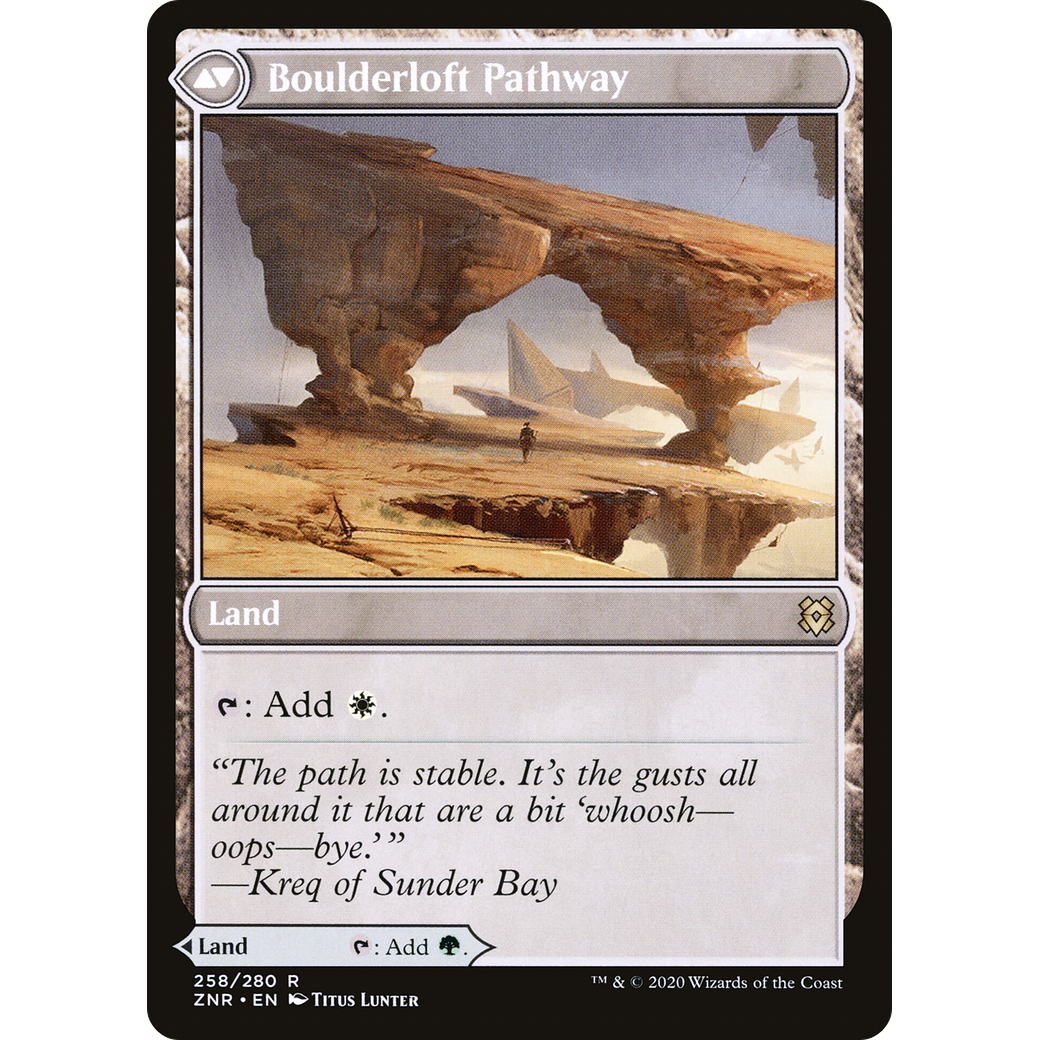 Branchloft Pathway (ZNR-258) - Zendikar Rising