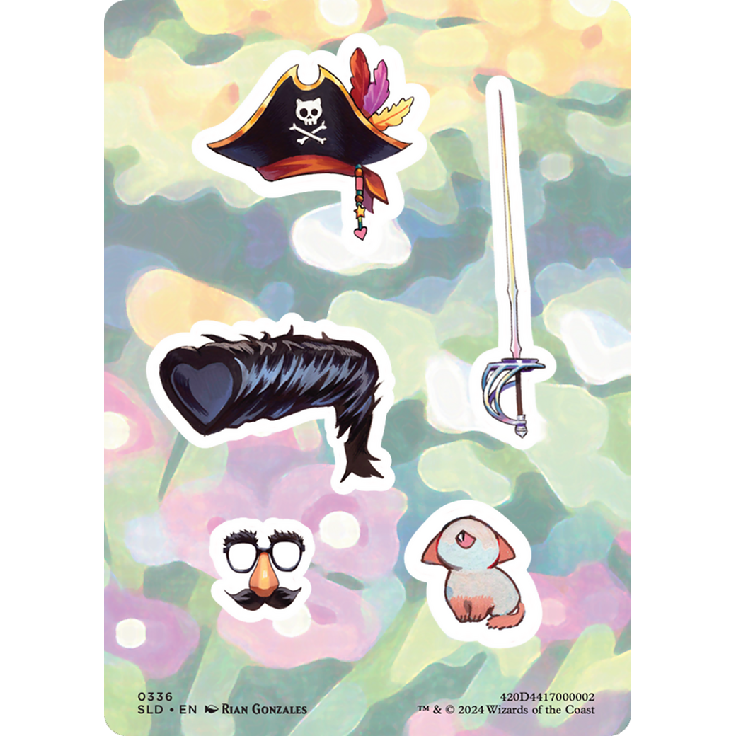 Sticker Sheet (0336) (SLD-336) - Secret Lair Drop