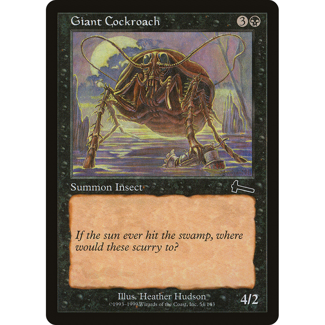 Giant Cockroach (ULG-054) - Urza's Legacy
