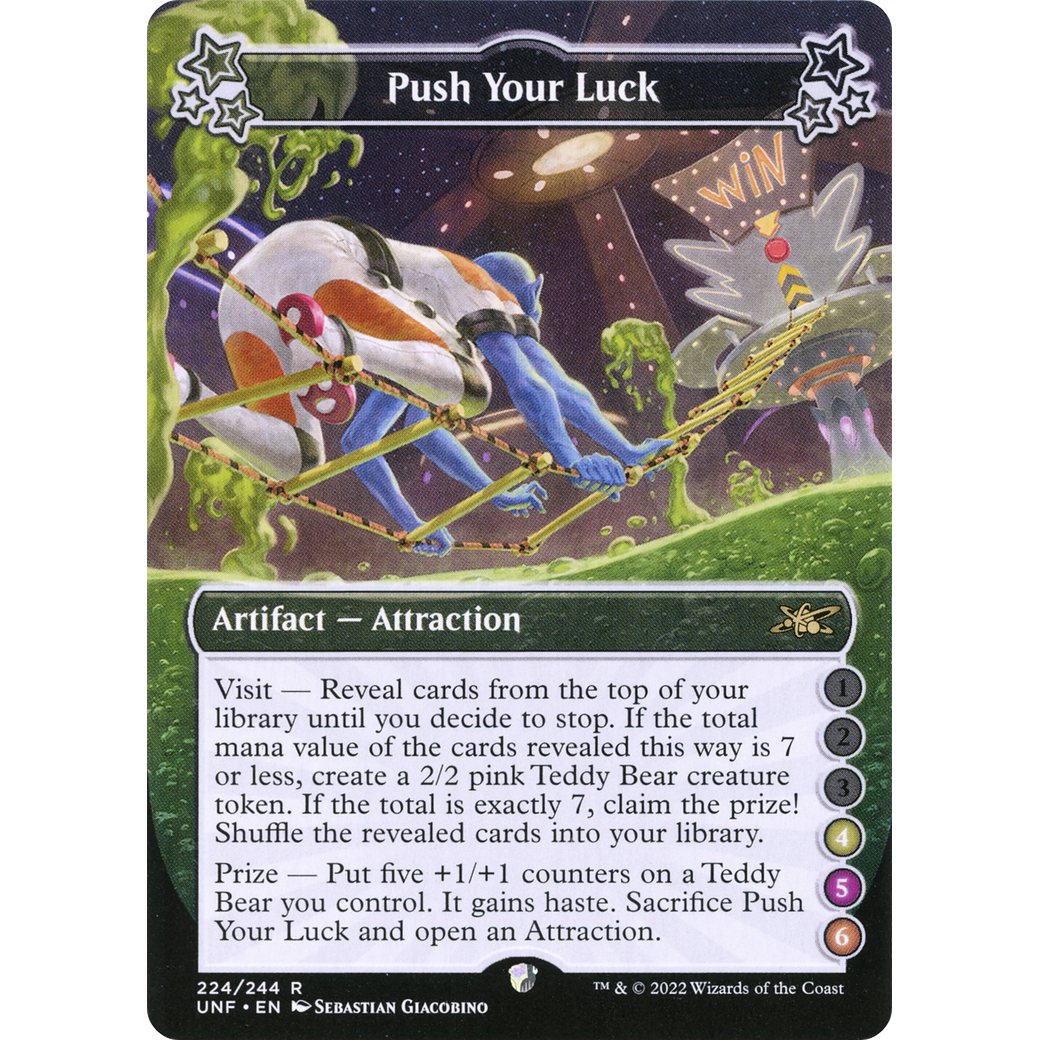 Push Your Luck (4-5-6) (UNF-224) - Unfinity Foil