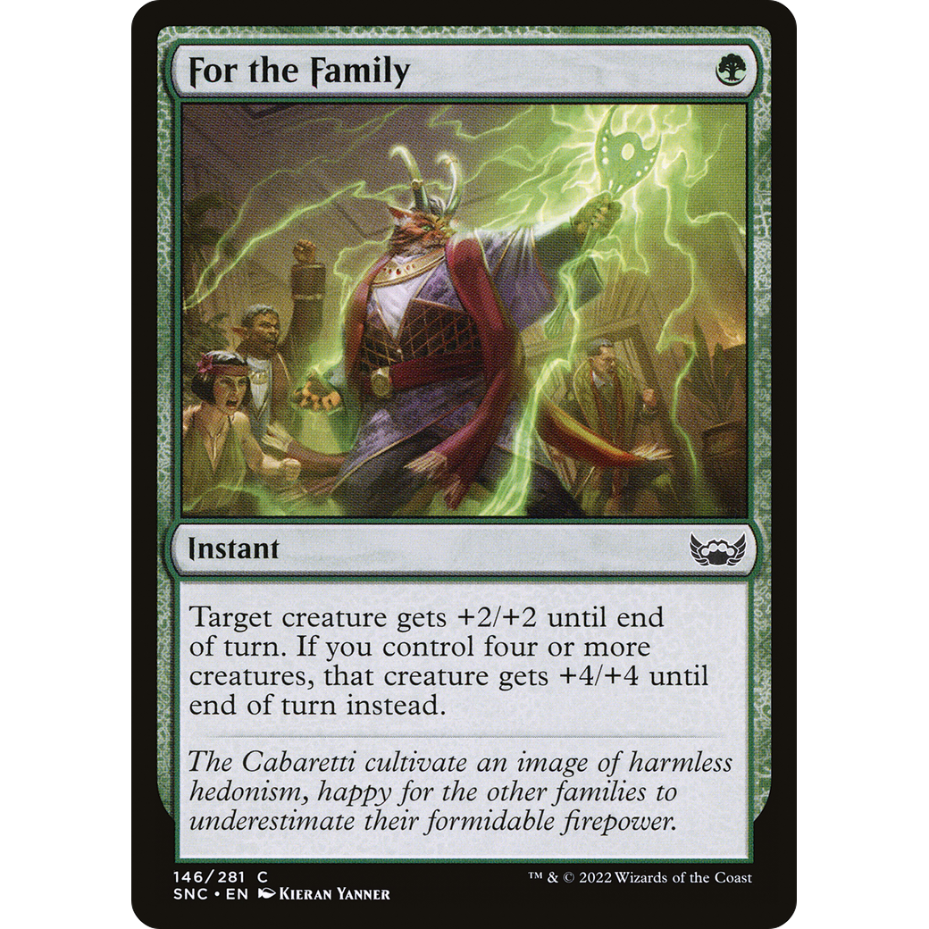 For the Family (SNC-146) - Streets of New Capenna Foil
