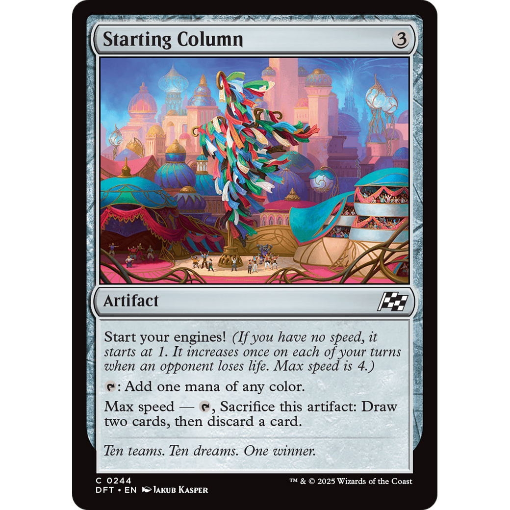 Starting Column (DFT-244) - Aetherdrift Foil
