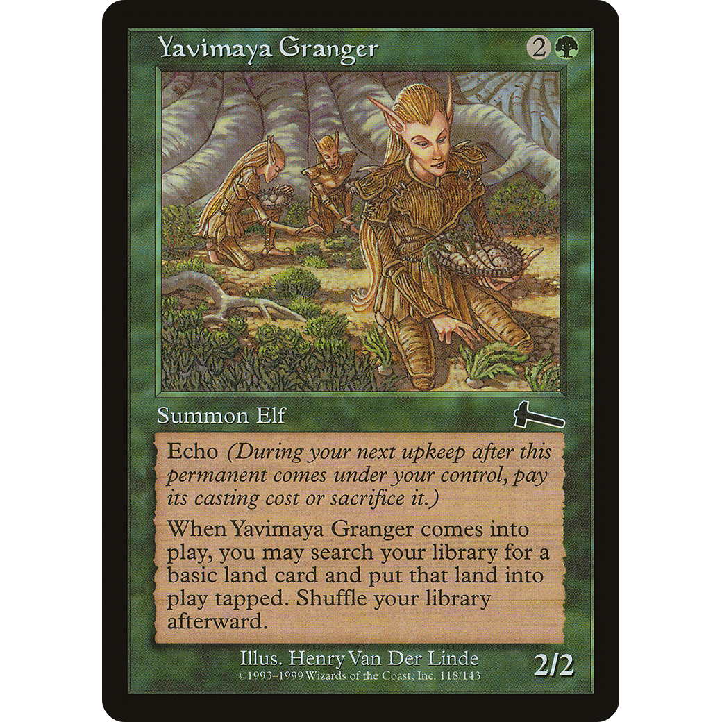 Yavimaya Granger (ULG-118) - Urza's Legacy Foil