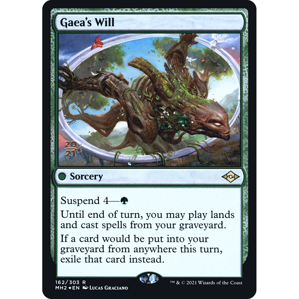 Gaea's Will (PRE-162) - Modern Horizons 2 Promos Foil