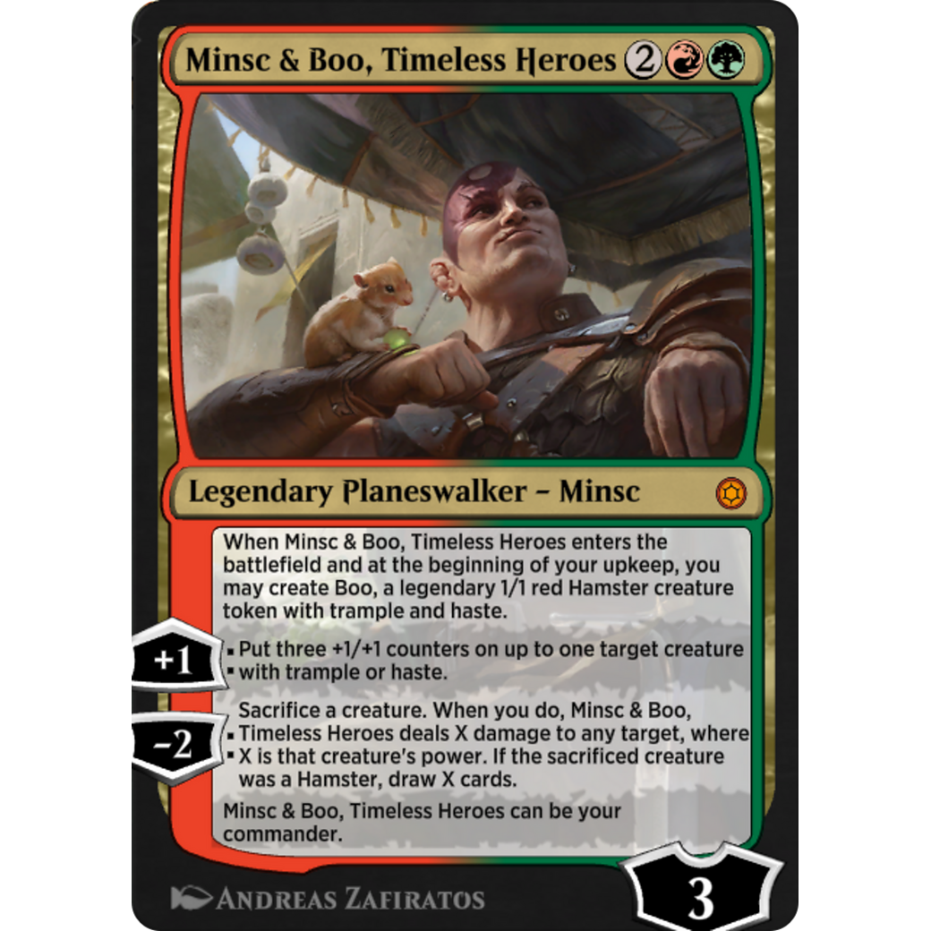 Minsc & Boo, Timeless Heroes (HBG-243) - Alchemy Horizons: Baldur's Gate