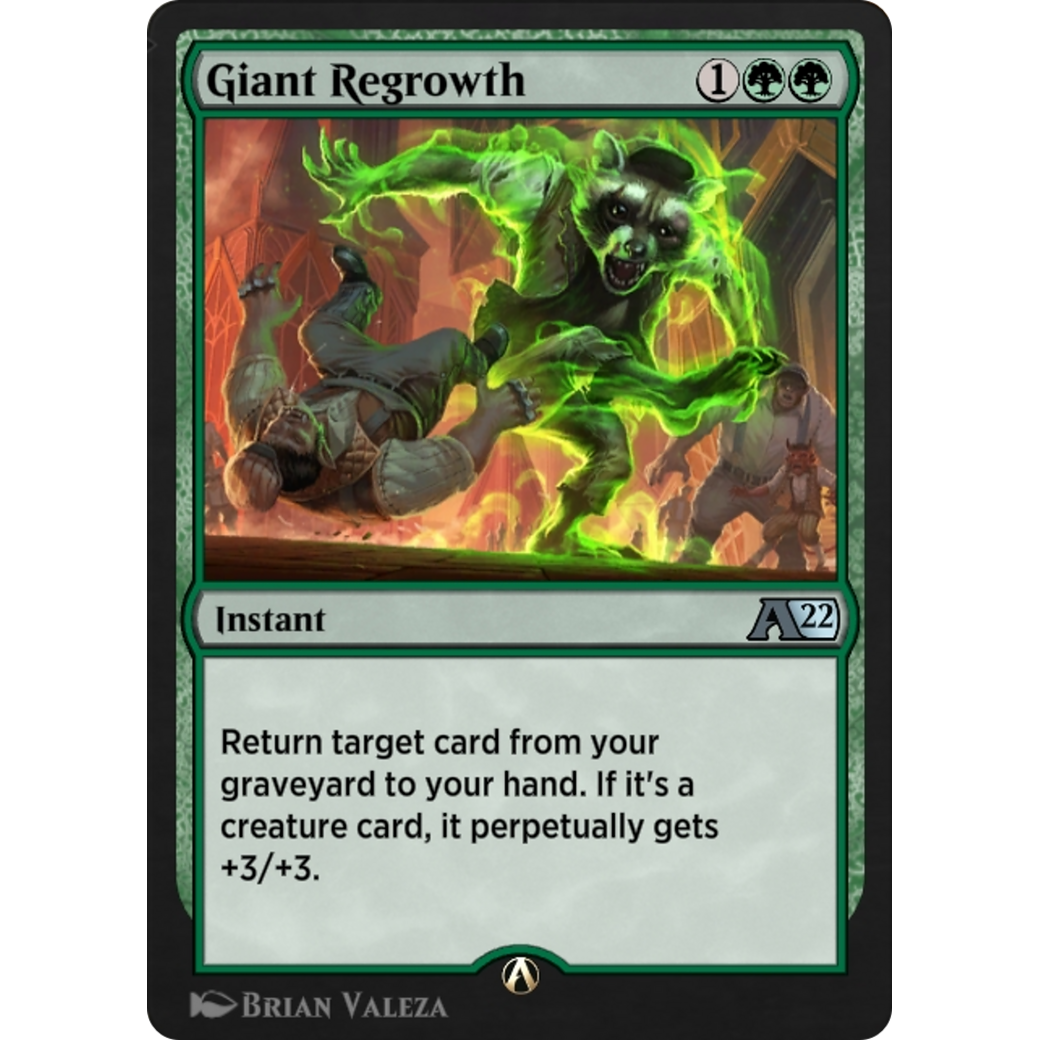 Giant Regrowth (YSNC-013) - Alchemy: New Capenna