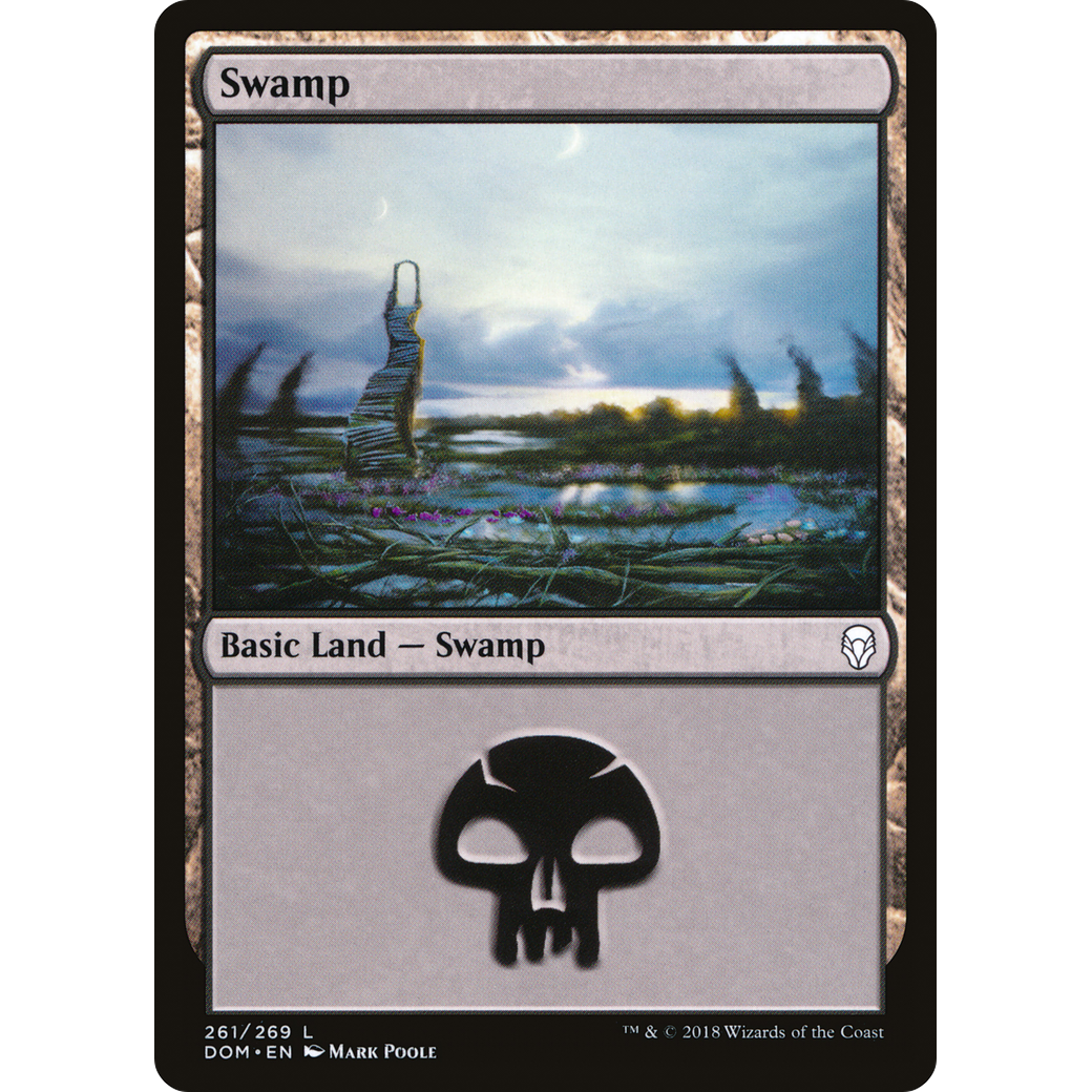 Swamp (261) (DOM-261) - Dominaria