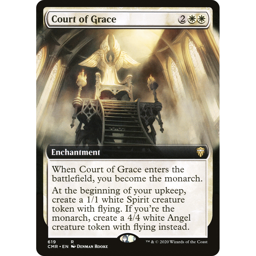 Court of Grace (Extended Art) (CMR-619) - Commander Legends: (Extended Art)