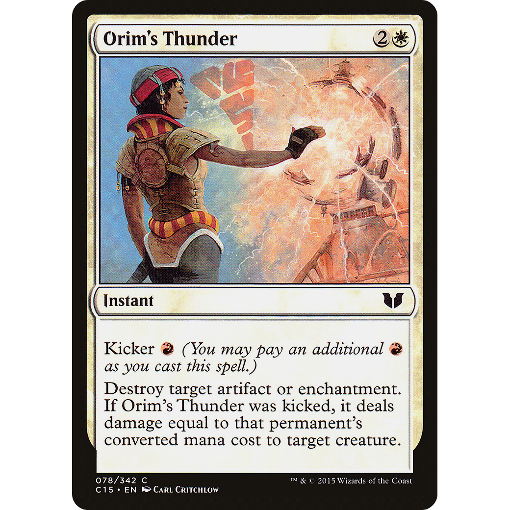 Orim's Thunder (C15-078) - Commander 2015