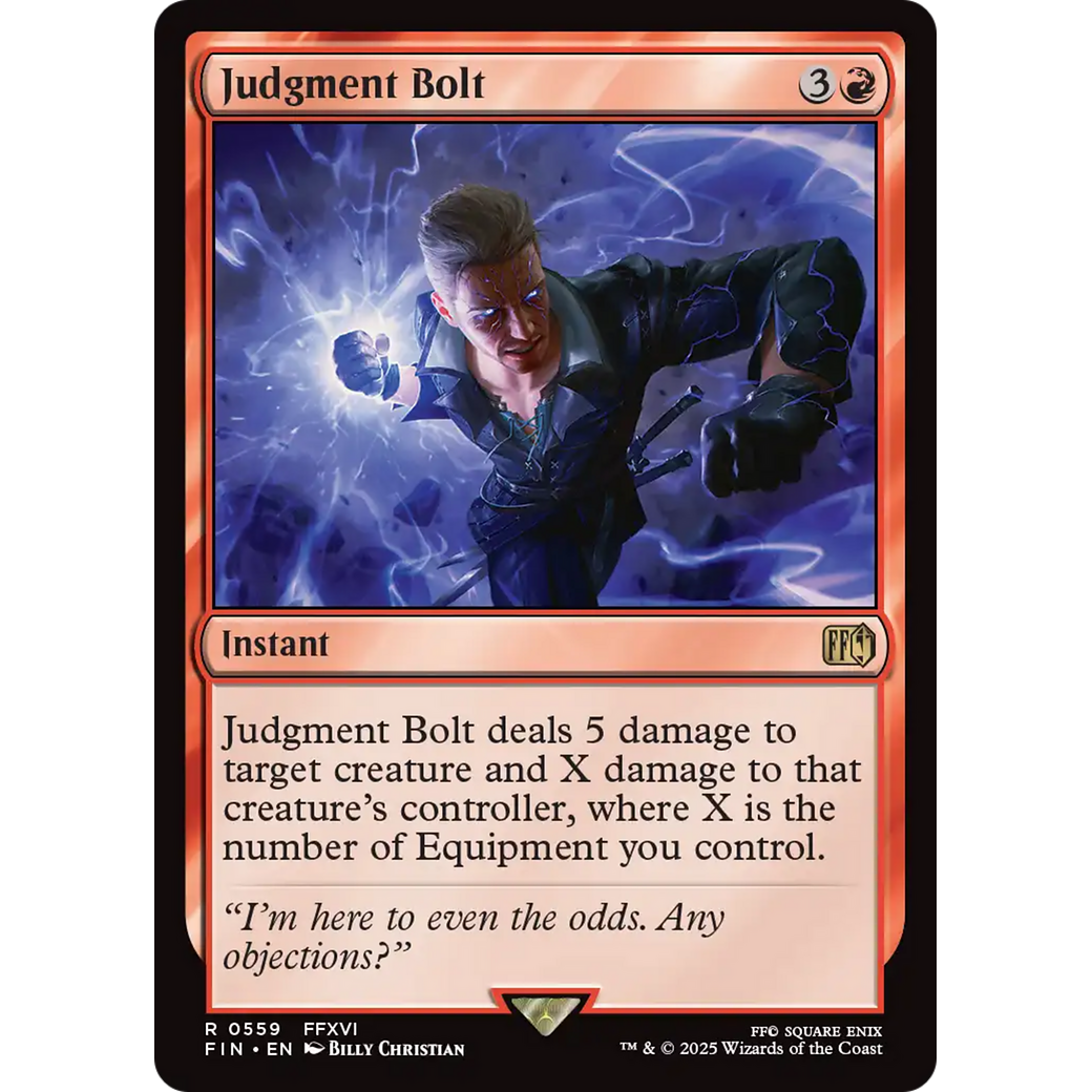 Judgment Bolt (FIN-559) - FINAL FANTASY
