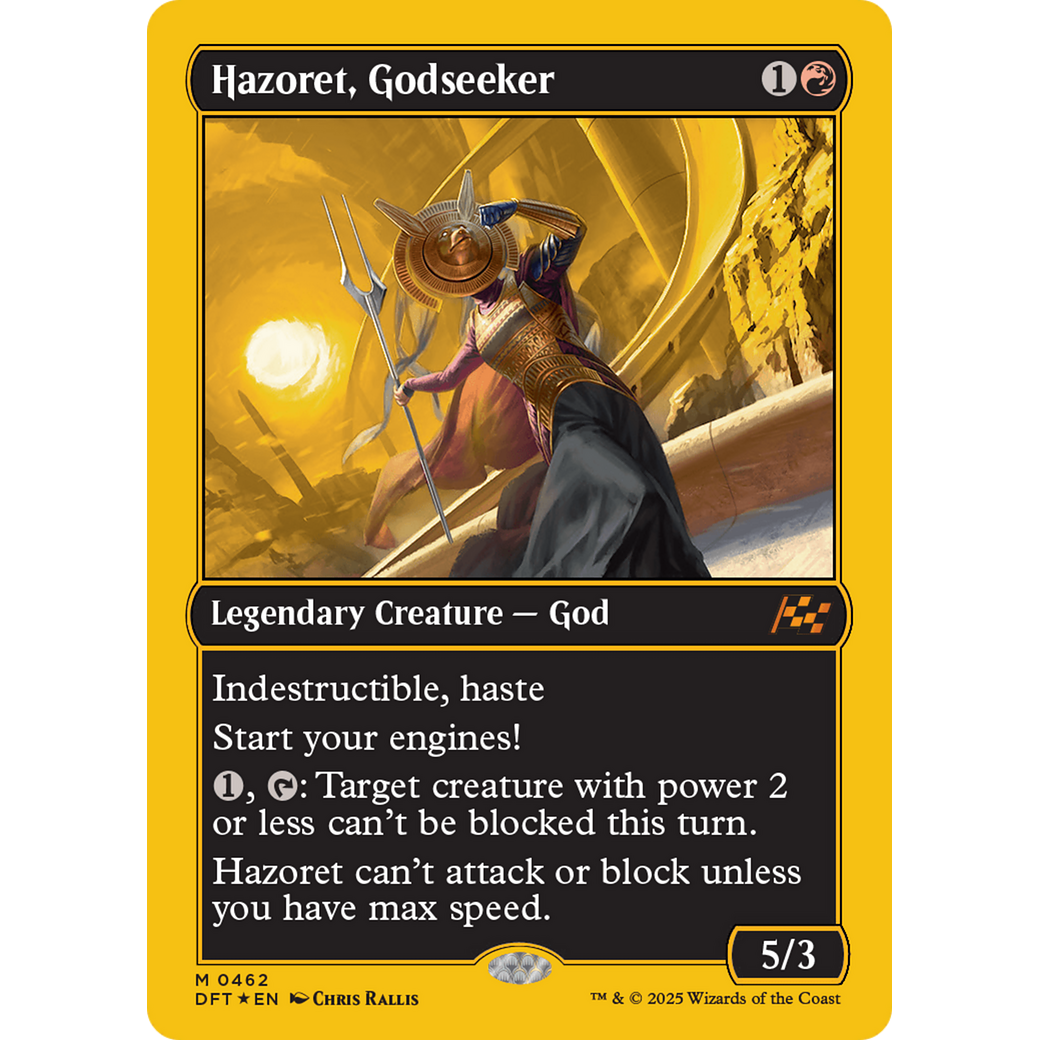 Hazoret, Godseeker (DFT-462) - Aetherdrift Foil