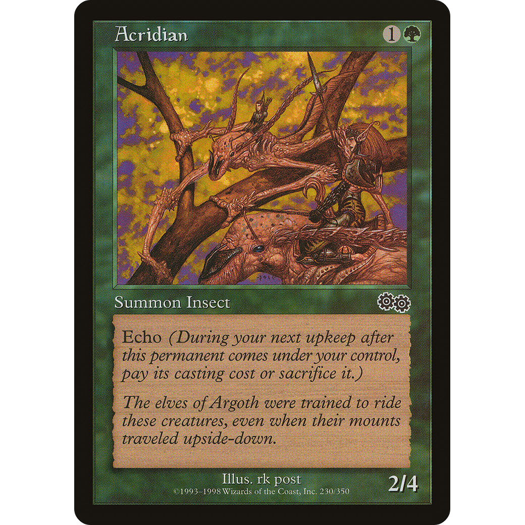 Acridian (USG-230) - Urza's Saga