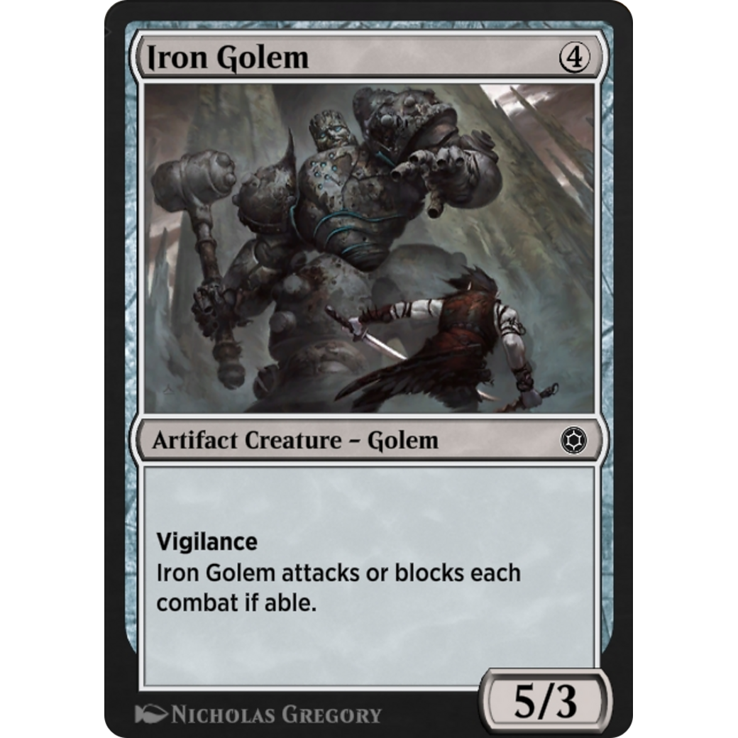 Iron Golem (HBG-258) - Alchemy Horizons: Baldur's Gate