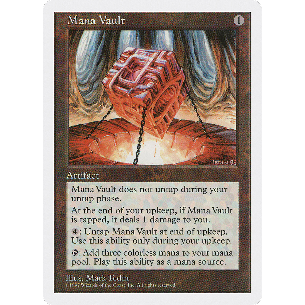 Mana Vault (5ED-388) - Fifth Edition