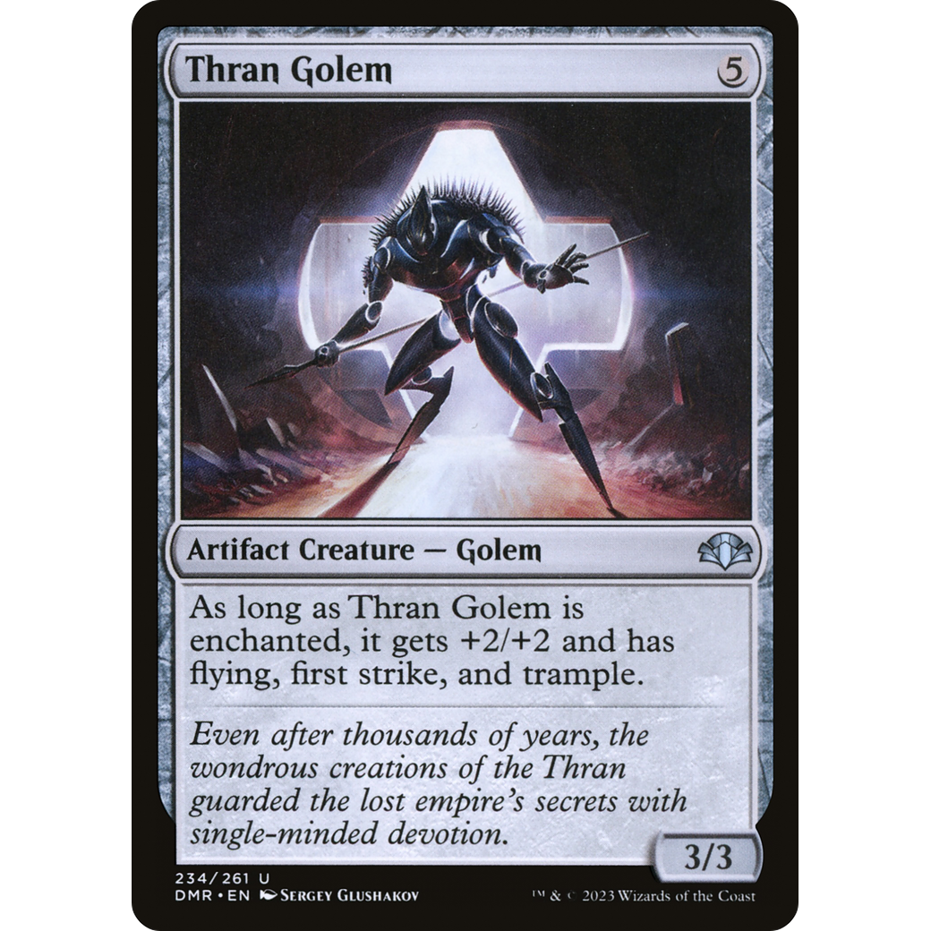 Thran Golem (DMR-234) - Dominaria Remastered Foil