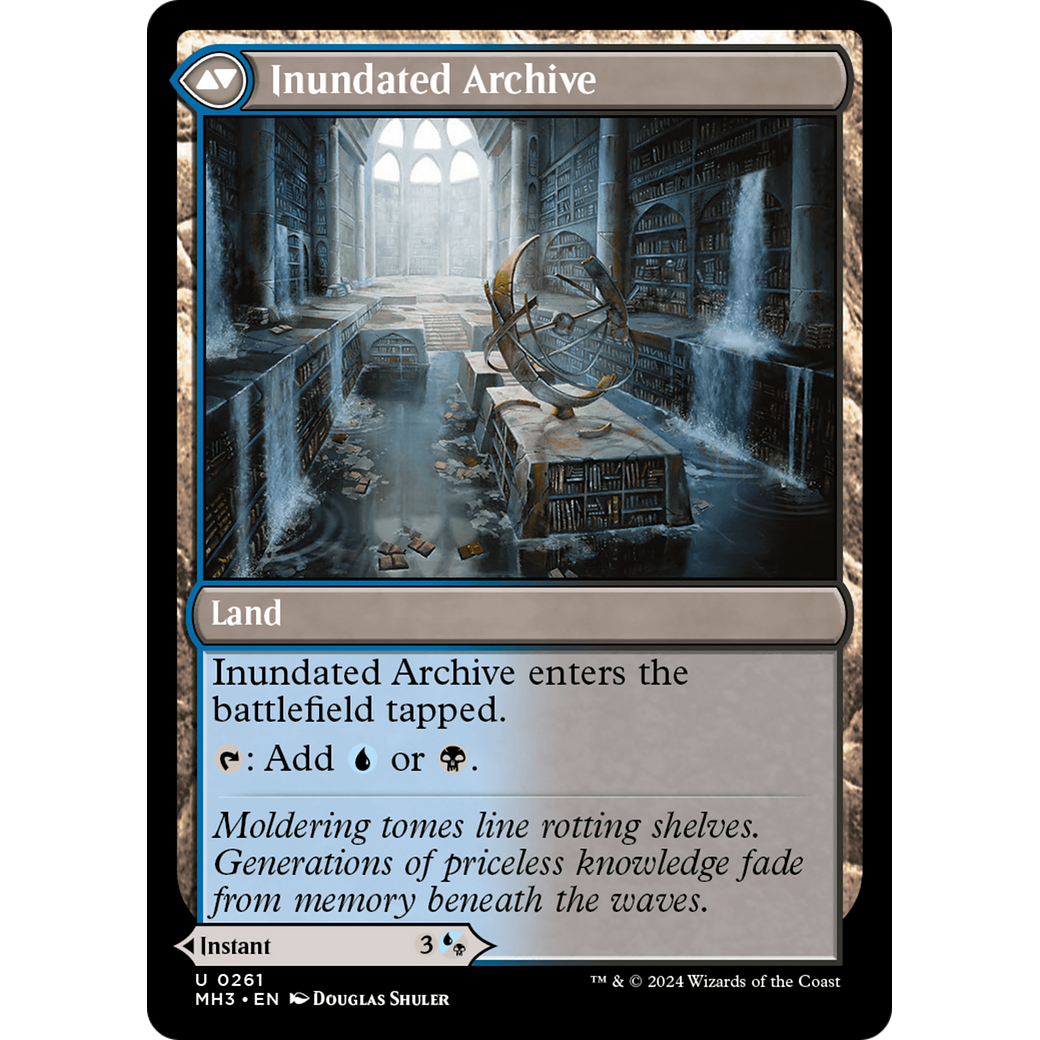 Waterlogged Teachings // Inundated Archive (MH3-261) - Modern Horizons 3