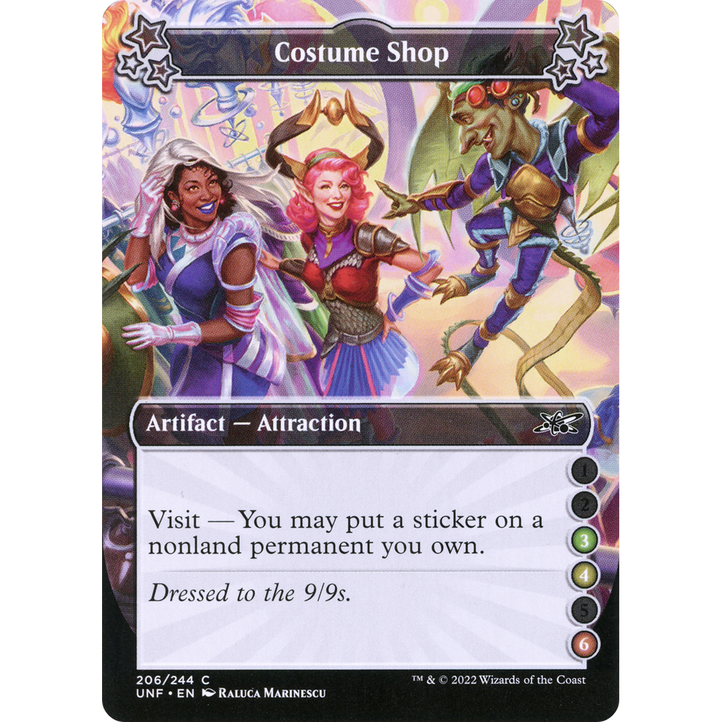 Costume Shop (3-4-6) (UNF-206) - Unfinity Foil