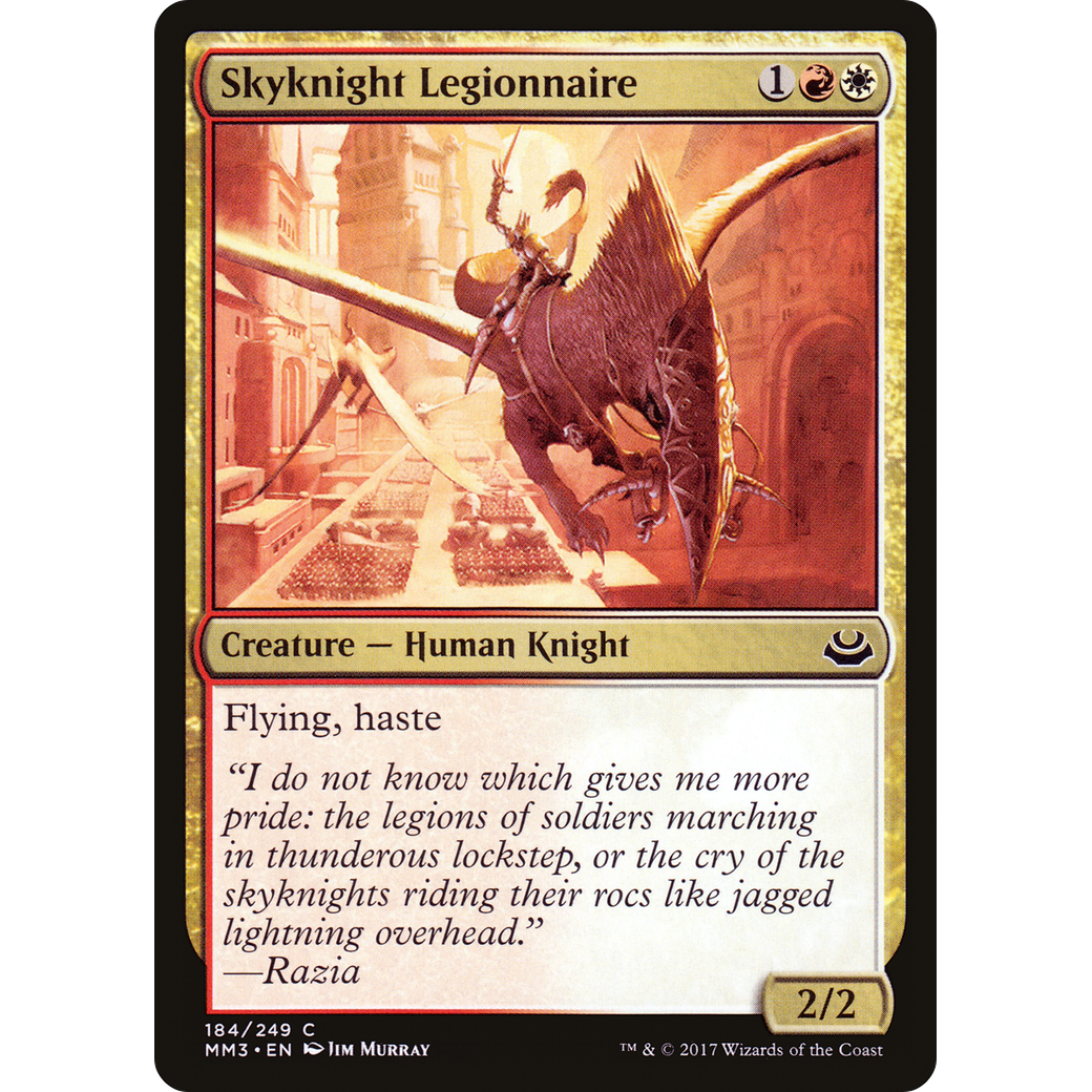 Skyknight Legionnaire (MM3-184) - Modern Masters 2017 Foil