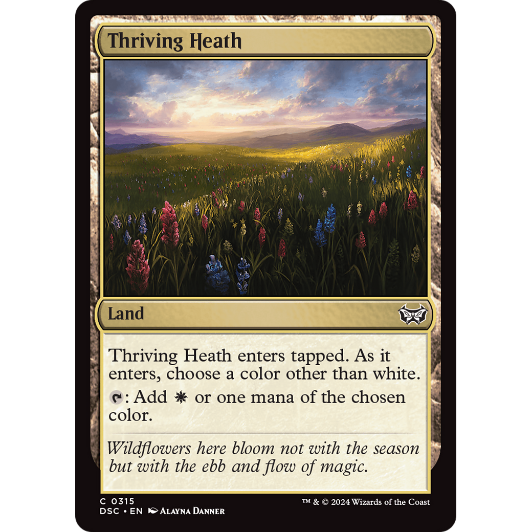 Thriving Heath (DSC-315) - Duskmourn: House of Horror Commander