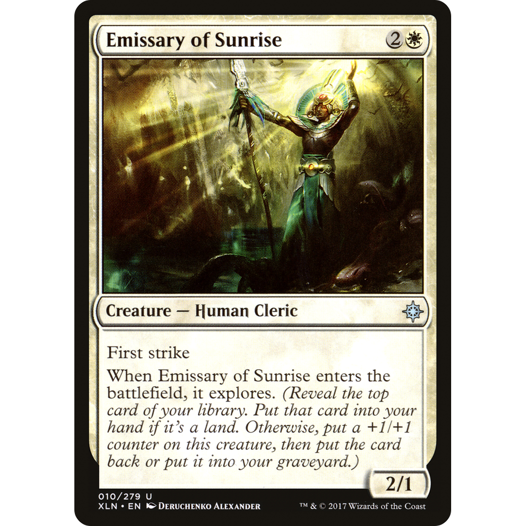 Emissary of Sunrise (XLN-010) - Ixalan Foil
