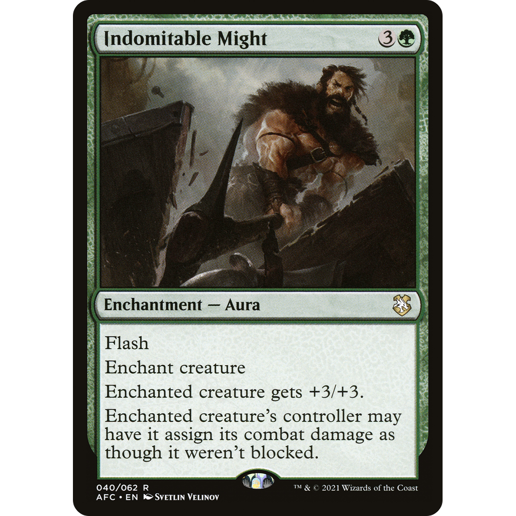 Indomitable Might (AFC-040) - Forgotten Realms Commander