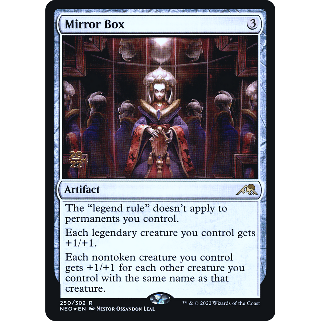 Mirror Box (PRE-250S) - Kamigawa: Neon Dynasty Promos Foil